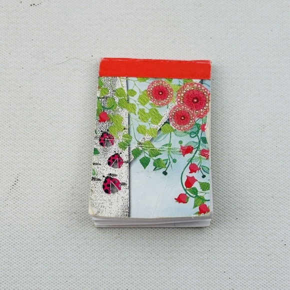 Wellie Wishers Brown Felt Acorn Belt Bag & Notebook Notepad Lot - Picture 5 of 8